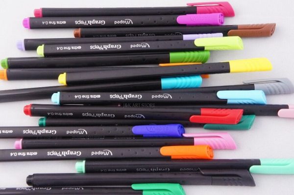 Set 20 Rotuladores Punta Fina (0,4 mm.) Maped - Imagen 2