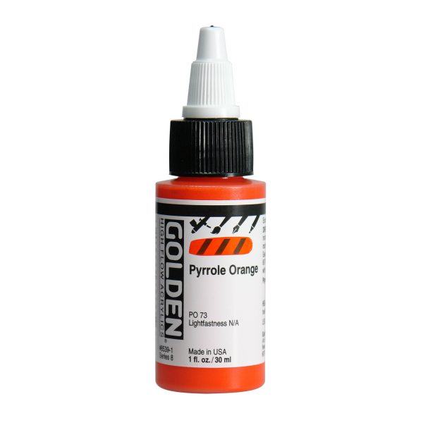 Artist Colors Pyrrole Orange 30 ml. Golden
