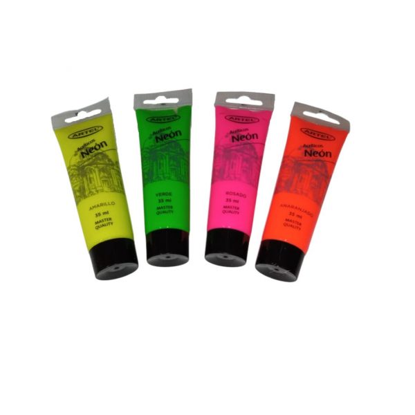 Pintura Acrílica Master Quality 35 ml. Colores Neón Artel