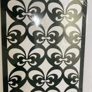 Stencil flor de liz 42 x 30 cm. Diseño 1