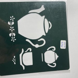 Stencil 14 x 14 cm. diseño 5