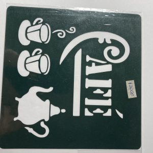 Stencil 14 x 14 cm. diseño 6