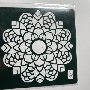 Stencil 14 x 14 cm. diseño 10