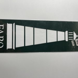 Stencil 30 x 10 cm. diseño 2
