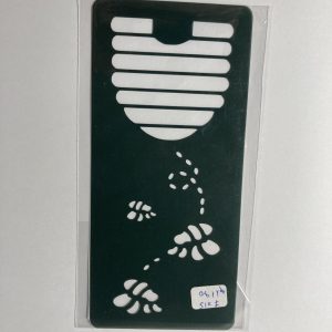 Stencil 15 x 7 cm.  diseño 3