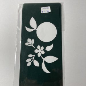 Stencil 15 x 7 cm.  diseño 6