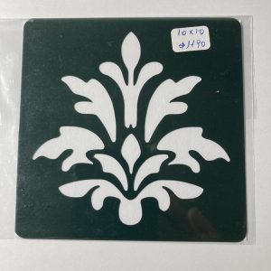 Stencil 10 x 10 cm. diseño 14