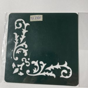 Stencil 10 x 10 cm. diseño 11
