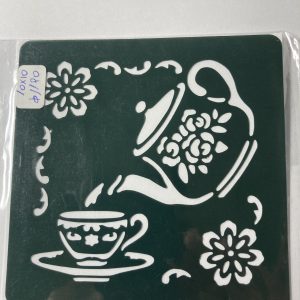 Stencil 10 x 10 cm. diseño 9