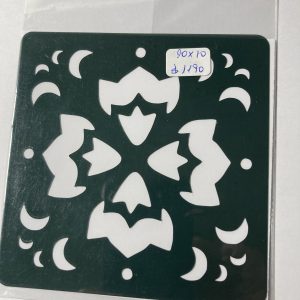 Stencil 10 x 10 cm. diseño 8