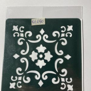 Stencil 10 x 10 cm. diseño 3