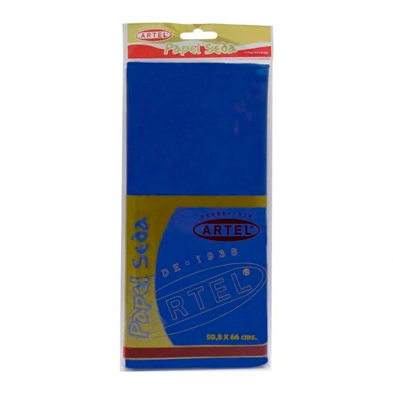 Papel Seda Azul 50x66 cm Artel
