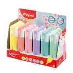 Destacadores Fluopep´s Colores Pastel Maped - amarillo-pastel