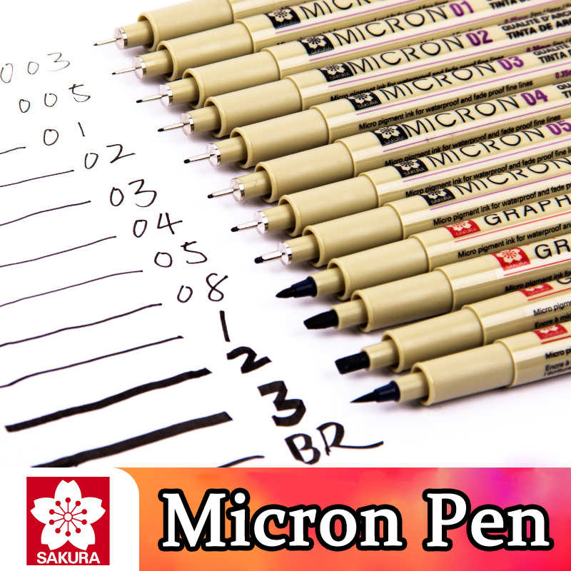 Micron 03 Black Pen - 084511306400