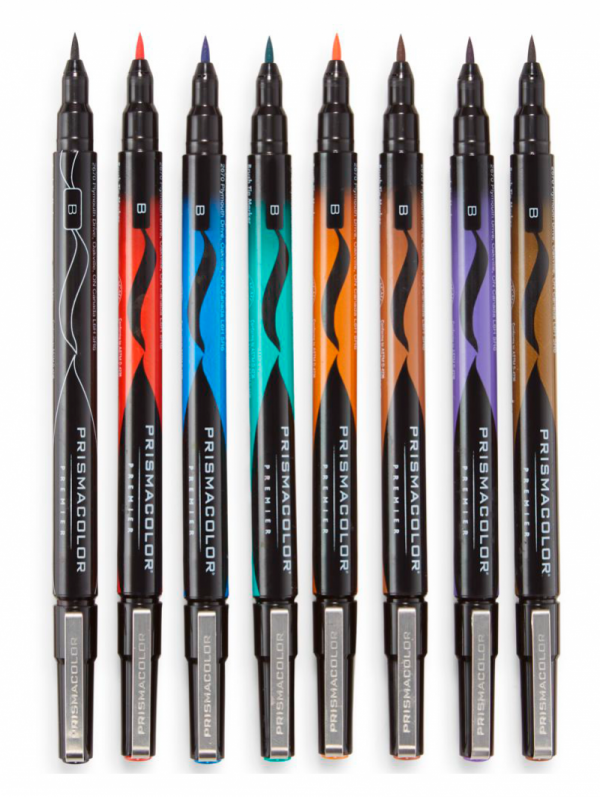 Set 8 Marcadores Punta Pincel Prismacolor Premier - Imagen 2
