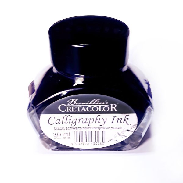 Tinta Negra Caligráfica 30 ml. Cretacolor