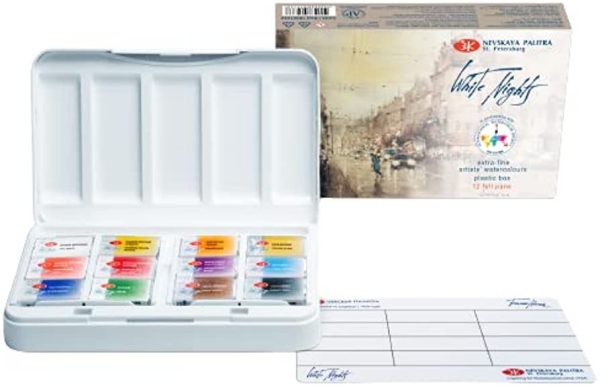 Acuarela 12 Pans IWS White Nights