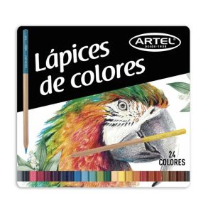 Caja 24 Lápices de Colores Artel