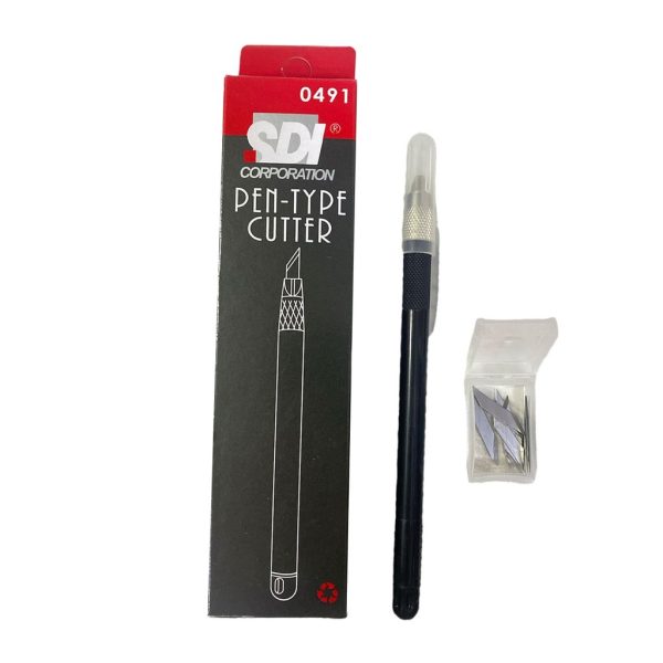 Cuchillo Tipo Lápiz Bisturí + 9 Repuestos SDI