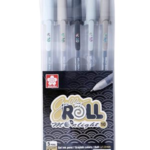 Set 5 Gelly Roll Grises Moonlight Sakura