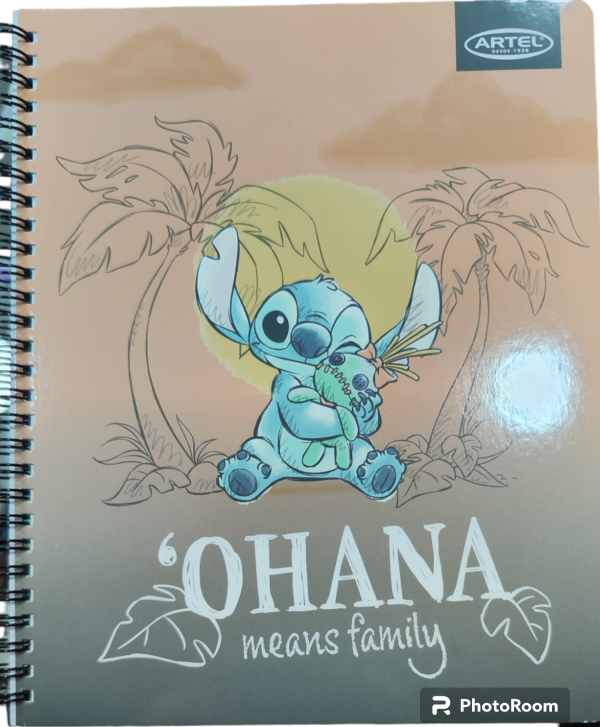 Cuaderno Universitario Lilo & Stitch Artel - Imagen 3