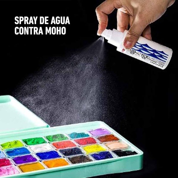 Spray Antihongo e Hidratador para Gouache y Acrilicos 100ml Himi Miya - Imagen 2