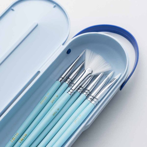 Set 8 Pinceles Multiforma Himi