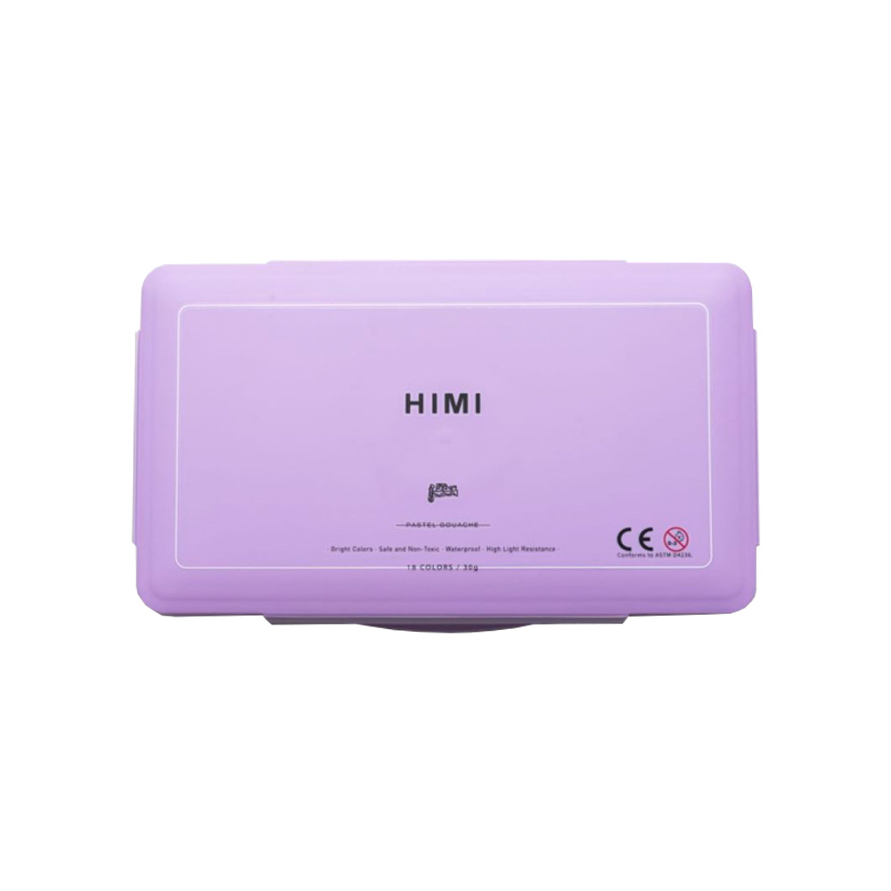 Set 18 Gouache Colores Pastel 30G HIMI