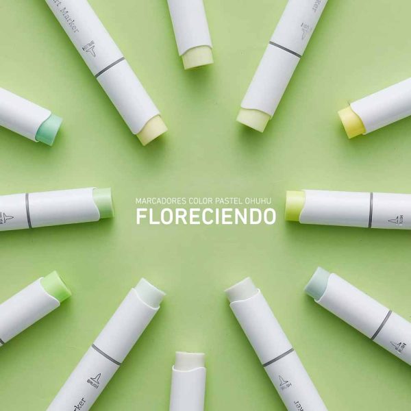 Set 48 Marcadores Nuevos Colores Pasteles Ohuhu - Imagen 3