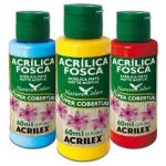 Pintura Acrílica Fosca Mate 60ml Acrilex - 802-verde-manzana
