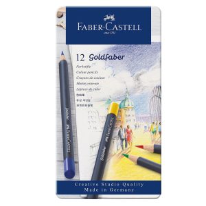 Set  12 Lápices Acuarelables Goldfaber Faber-Castell