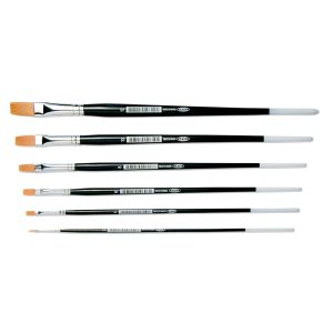 Pincel Plano Mango Largo Linea 106 Artel