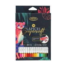 Set 36 Lápices de Colores Super Soft Artel