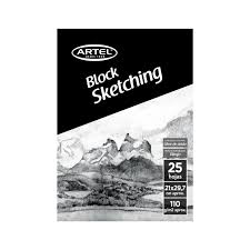 Block Sketching 110gr A4 Artel