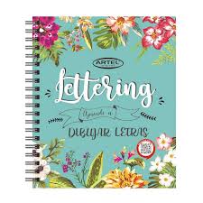 Libro Lettering 21x25cm Artel