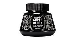 Tinta China India Super Black 59.2 ml Speedball