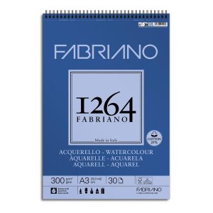 Croquera Acuarela A4 25% Algodón Fabriano