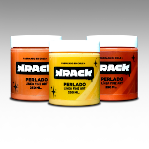 Pintura Acrílica Perlada 250ml Krack