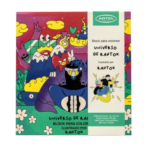 Block Para Colorear Universo de Rahtok Artel