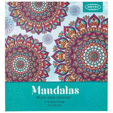 Block Para Colorear Mandalas Artel