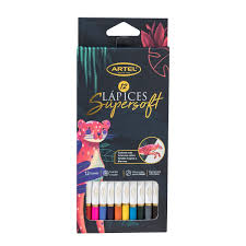 Set 12 Lápices de colores Super Soft Artel