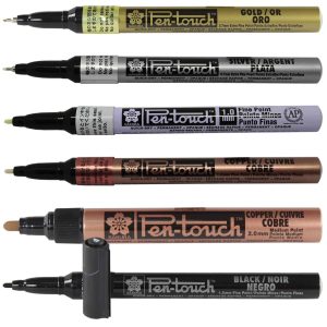 Marcadores Permanente Pen Touch Sakura (1mm-2mm)